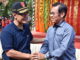 Bupati Indra Catri bersama H.Muhammad Kasmir.