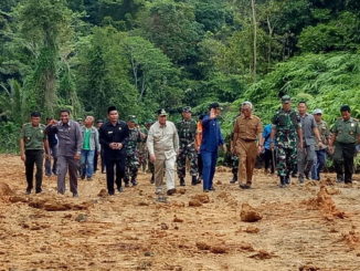 Wakil Gubernur Sumatera Barat Nasrul Abit pada pembukaan TMMD ke 104 tahun 2019 Wilayah Kodim 0319-Mentawai di Sipora Utara