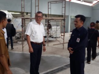 Walikota Payakumbuh bersama kepala BPOM meninjau temoat centra produksi Randang Payakumbuh.