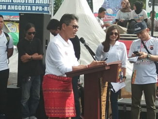 Gubernur Irwan Prayitno saat memberi sambutan.