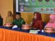 Hj, Andi Kartini Ottong pada Dialog Terbuka Panggung Demokrasi di Sinjai.