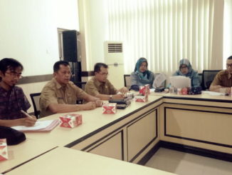 Rakor singkronisasi data bidang perekonomian pemko Payakumbuh.