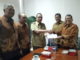 Sekdaprov Sumbar, Alwis bersama Ketua PWRI Sumbar, Rusdi Lubis.