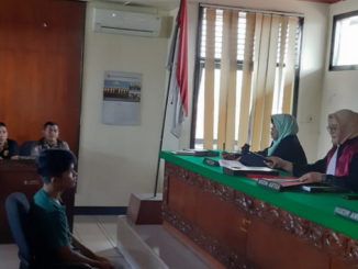 Sidang Tipiring penjual miras.