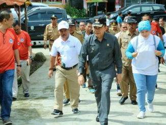 Adirozal bersama Tim survei TdS saat surveri rute TdS 2019 di Kab. Kerinci.