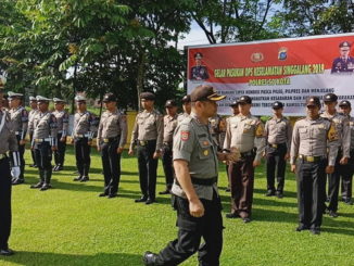 Apel Operasi Singgalang 2019 di Polres 50 Kota.