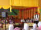 Bupati Gusmal saat memberi sambutan pada launcing SUBP Mandiri di Kec. Gunung Talang.