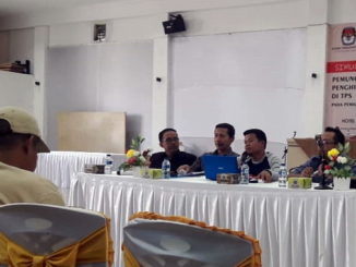 Jumpa pers KPU Padang Panjang.