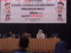 Ketua Divisi Hukum Bawaslu Sumbar, Nurhaida Yetti,SH,MH saat memaparkan materi sosialisasi.