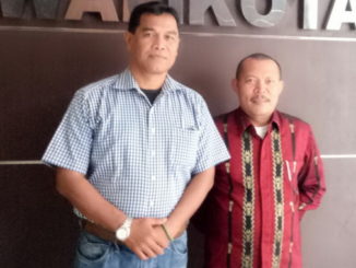 Elafki bersama Ketua PWI Kab. Solok.