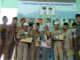 Ketua panitia Wiza Andrita bersama pemenang lomba.