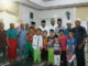 Leonardy bersama pengurus dan jamaah Masjid Al Mudatstsir Pampangan Nan XX Kota Padang.