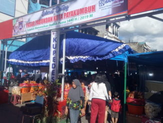 Pasar Pabukoan di Kota Payakumbuh.