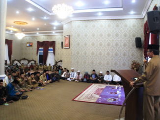 Rakor evaluasi program Magrib Mengaji dan Subuh Berjamaah di Kab. Solok.