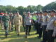 Wagub Nasrul Abit bersama Kapolda Sumbar, Brigjend Pol Fakhrizal saat memeriksa pasukan pada apel siaga Operasi Ketupat Singgalang 2019.