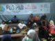 Suasana di Pos Siaga Lebaran PMI Kota Solok.