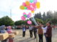 Bupati melepaskan balon Peringatan Harganas ke 26 Tahun 2019.