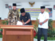 Penandatanganan nashkah Ranperda Kab. Tanah Datar.