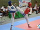 Pertandingan Taewondo di Popda Sumbar 2019.