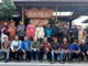 Peserta maotajo ngopi di Rimba Bulan.
