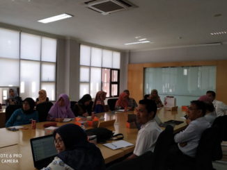 Rapat evaluasi Tim RB UNP. .