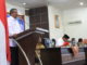 Bupati Gusmal saat memberi sambutan