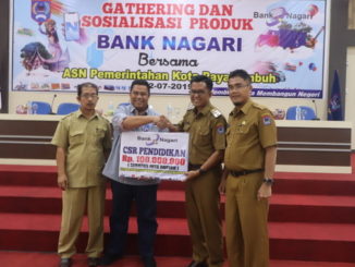Gathering dan Sosialisasi Produk Bank Nagari di Kab. Limapuluh Kota.