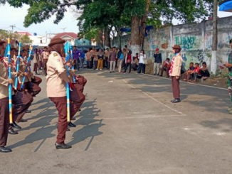 Lomba PBB Pramuka di Payakumbuh.