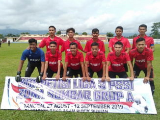 Para pemain Persikas Kab. Solok.