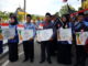 Penerima penghargaan Dukcapil Mapan Tingkat Sumbar 2019.