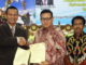 Prof Syahrial Bakhtiar dan Prof Ardipal bersama Walikota Pariaman Genius Umar.