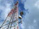 Tower telekomunikasi.