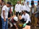 Wako Riza Falepi meletakkan batu pertama pembangunan kantor CamatPayakumbuh Utara.