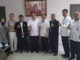 H. Atos Pratama saat menerima kunjungan POGI Sumbar di ruang kerjanya.