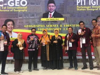 Sebagian peserta International Conference of Geography di UNP.