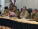 Wagub Nasrul Abit saat rapat yang dilaksanaka di Aula Kantor Gubernur.
