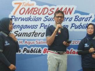 Gubernur Irwan Prayino saat memberi sambutan.
