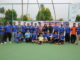 Para pelatih tenis Sumbar yang mengikuti pelatihan.