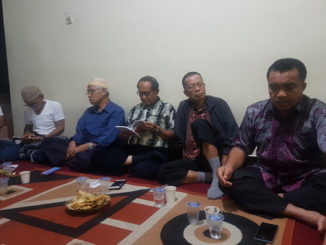 Para tokoh Gonjong Limo Bandung saat silaturrahmi.