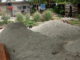 Pasir laut yang dipakai untuk pembangunan jalan Rabat Beton.