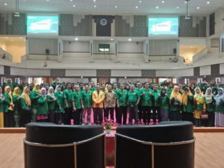 Pembukaaan Hari Krida mahasiswa baru UNP.