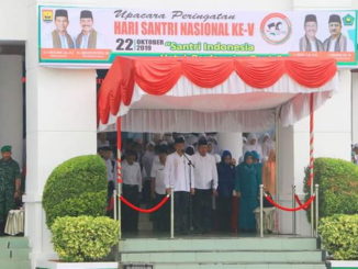 Peringatan Hari Santri ke V di Kota Pariaman.