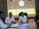 Rapat pesriapan konferensi.