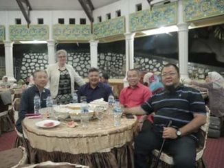 Temu ramah di rumah dinas Walikota Solok.