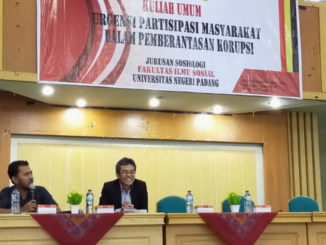 Direktur PJKAKI KPK Sujanarko Kuliah Umum di UNP