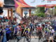 Pengibaran bendera start Etape 8 Tds 2019.