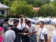 Penyerahan dana Program Sijunjung Cerdas dari Baznas untuk siswa miskin.