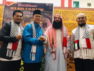 Wagub Nasrul Abit pada Seminar Internasional Baitul Maqdis is The Key of Peace.