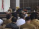 Bupati Gusmal memberikan sambutan saat sosialisasi Pegadaian Syariah