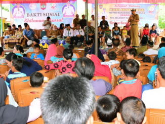 Bupati Musi Rawas H. Hendra Gunawan saat memberi sambutan